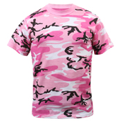 Colored Camo Mens T-Shirts